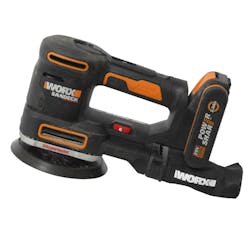 Eksenterslipere batteri test: Worx WX820.9 Eksenterslipere batteri test: Worx WX820.9